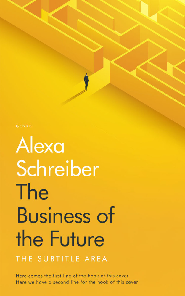 Front view of Buttercup #34673 - Premade Self-Improvement & Self-Help Book Cover