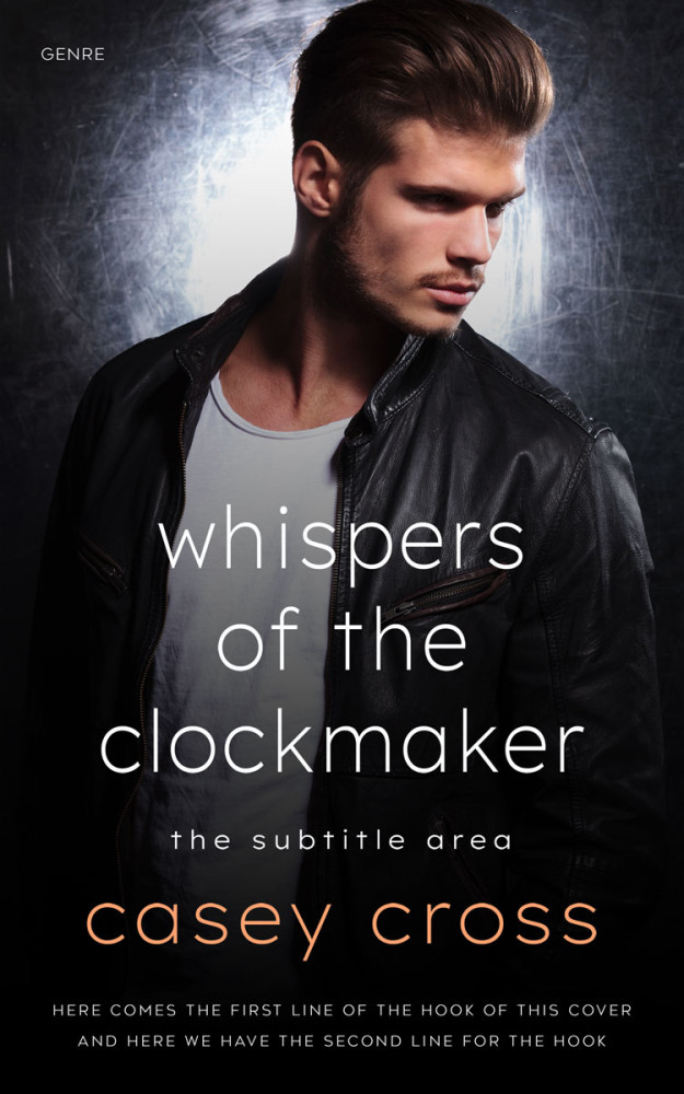 Front view of Cod Gray #34700 - Premade Mystery & Thriller & Suspense Book Cover