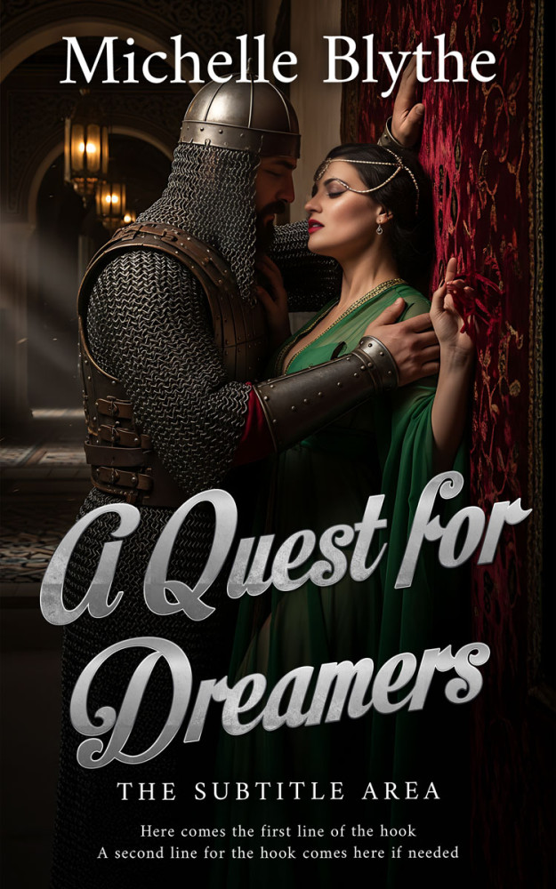 Front view of Night Rider #35153 - Premade Historical Book Cover