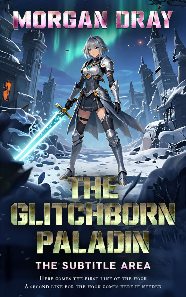 Front view of Mirage #35167 - Premade Fantasy Book Cover