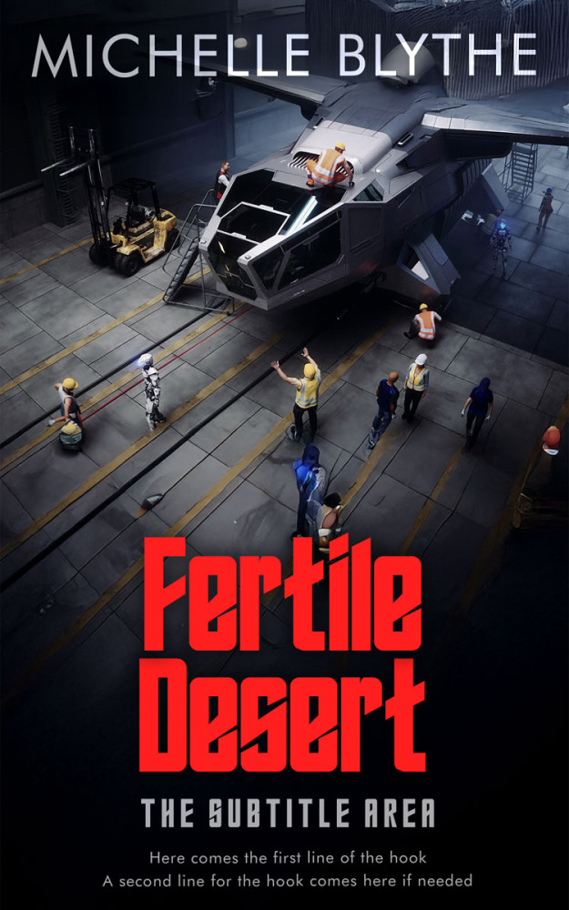 Front view of Woodsmoke #35209 - Premade Science Fiction Book Cover