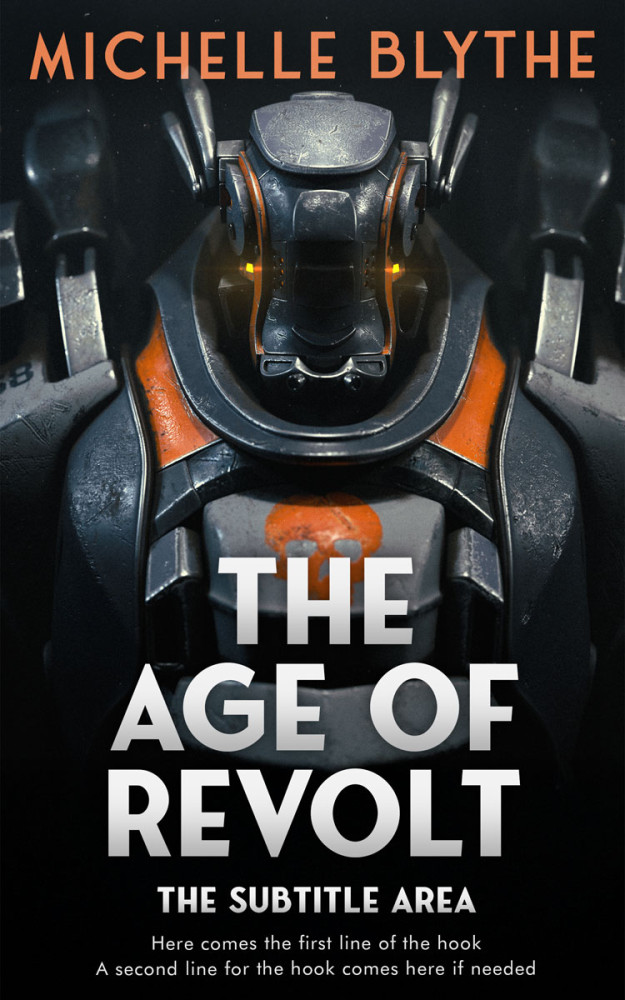 Front view of Woodsmoke #35237 - Premade Science Fiction Book Cover