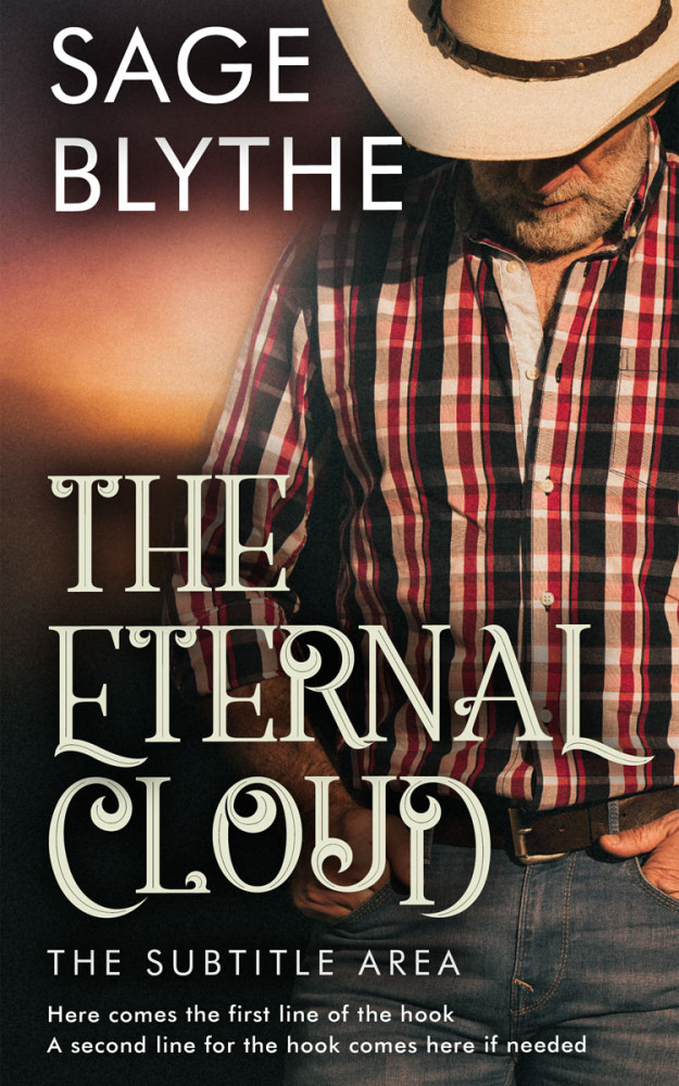 Front view of Tan #35247 - Premade Mystery & Thriller & Suspense Book Cover