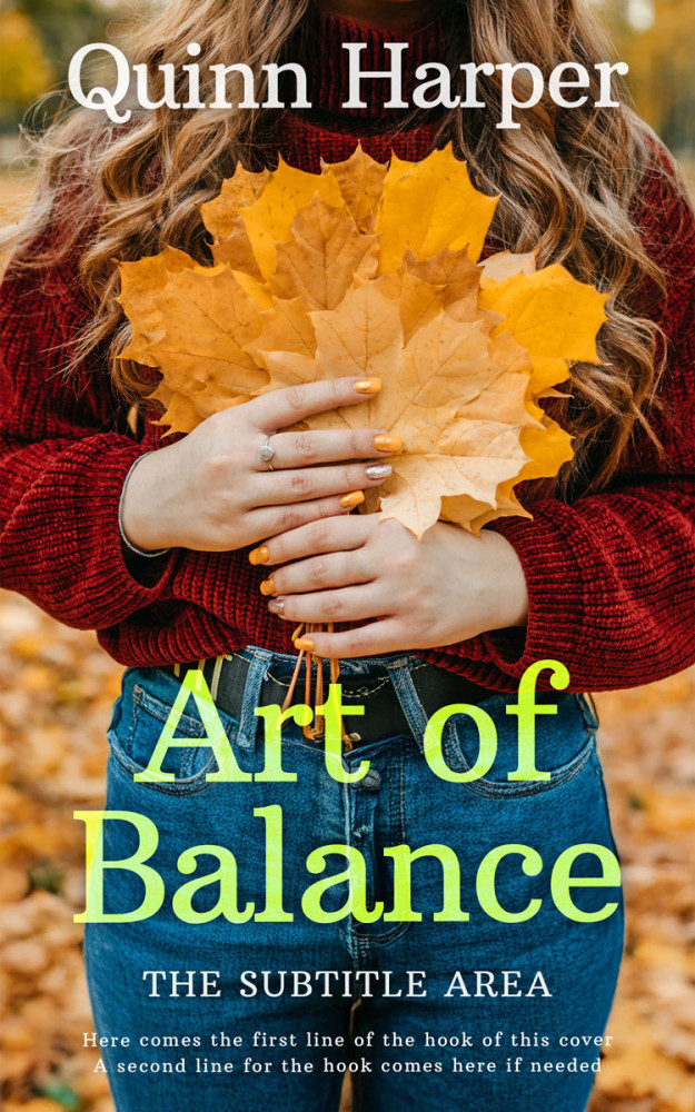 Front view of Tussock #35361 - Premade Literary Fiction Book Cover