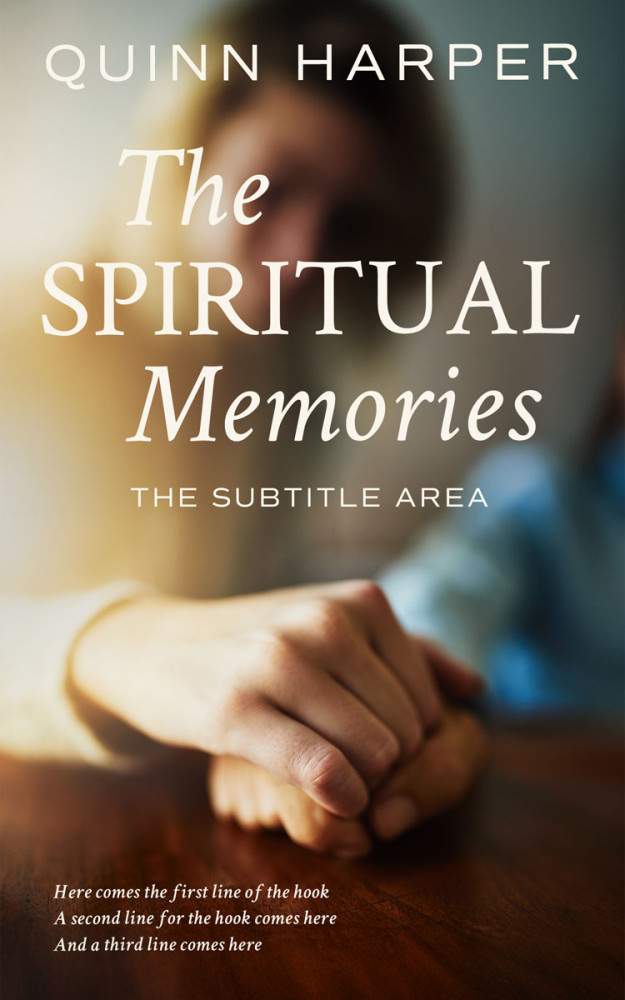 Front view of Mondo #35539 - Premade Religion & Spirituality Book Cover