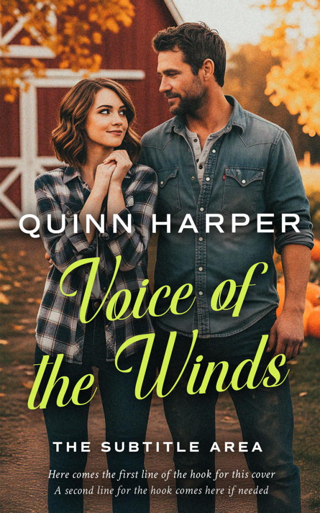 Front view of Dune #35584 - Premade Romance Book Cover