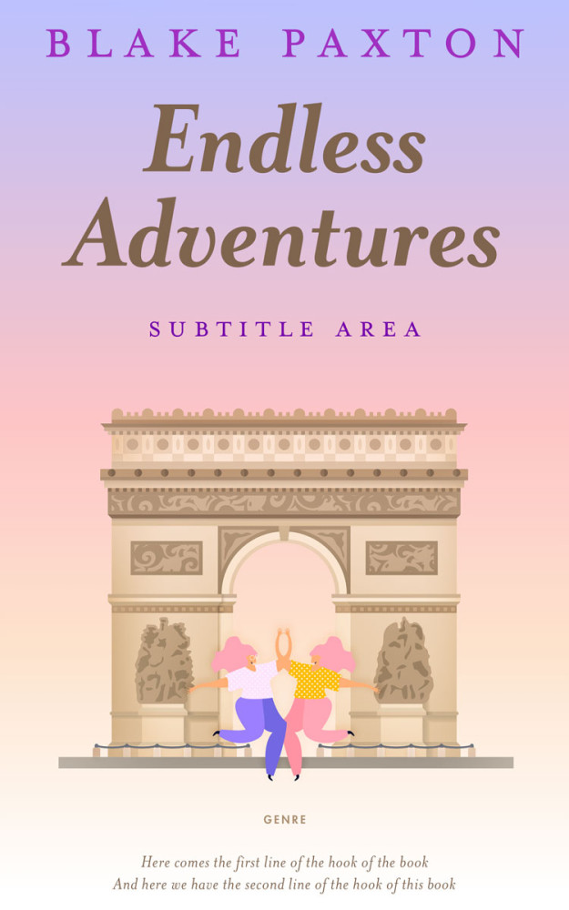 Front view of Dust Storm #50006 - Premade Travel Book Cover