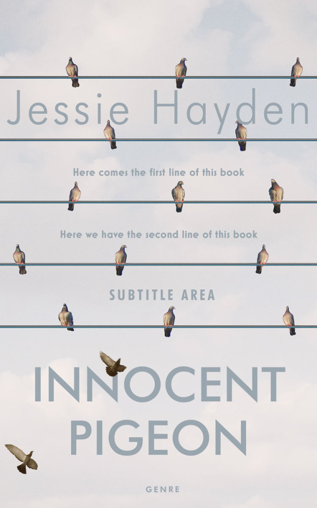 Front view of Bon Jour #50039 - Premade Abstract Book Cover