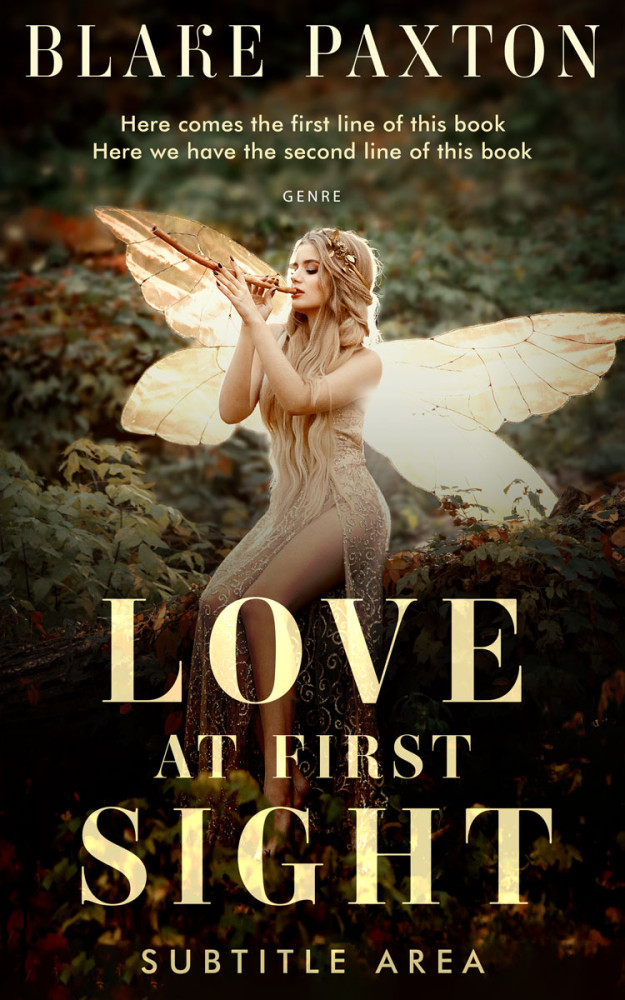 Front view of Pavlova #50071 - Premade Fantasy Book Cover