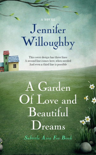 3D mockup of Glade Green #184 - Premade Fantasy Book Cover