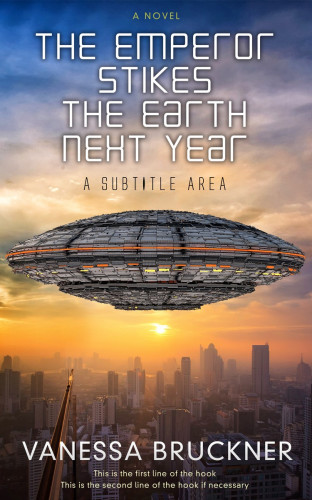 3D mockup of Ship Gray #281 - Premade Science Fiction Book Cover