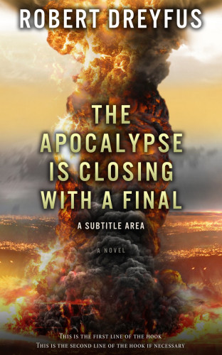 3D mockup of English Walnut #312 - Premade Apocalyptica Book Cover