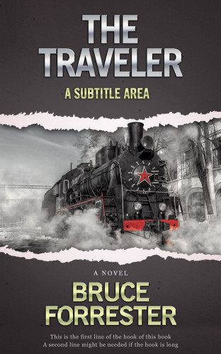 3D mockup of Mine Shaft #550 - Premade Travel Book Cover