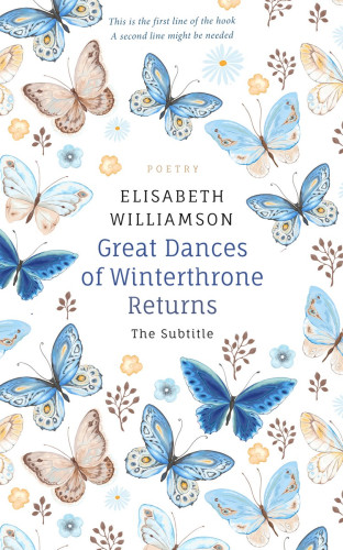 3D mockup of Tasman #584 - Premade Poetry Book Cover