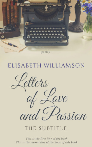 3D mockup of Tana #0617 - Premade Poetry Book Cover | BookCoverZone