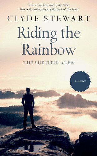 3D mockup of Stark White #756 - Premade Travel Book Cover