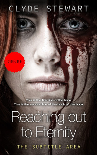 3D mockup of Cocoa Brown #765 - Premade Horror Book Cover