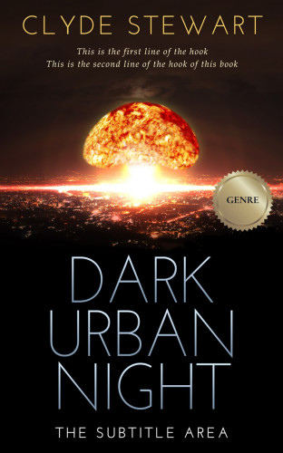 3D mockup of Whiskey #784 - Premade Apocalyptica Book Cover