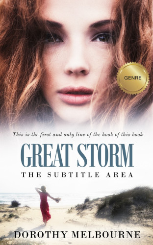 3D mockup of Thunder #828 - Premade Romance Book Cover