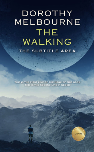 3D mockup of Pickled Bluewood #987 - Premade Science Fiction Book Cover