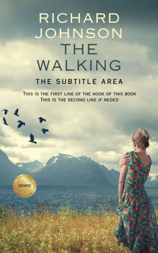 3D mockup of Foggy Gray #1009 - Premade Romance Book Cover