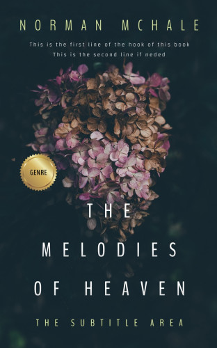 3D mockup of Ebony Clay #1041 - Premade Poetry Book Cover