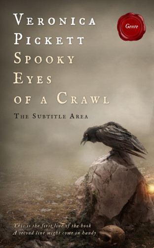 3D mockup of Makara #1082 - Premade Horror Book Cover