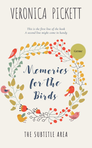 3D mockup of Pampas #1139 - Premade Poetry Book Cover