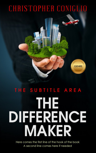 3D mockup of Cameo #1324 - Premade Business Book Cover