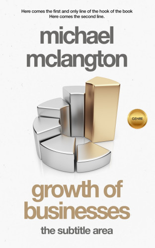 3D mockup of Pampas #1362 - Premade Business Book Cover