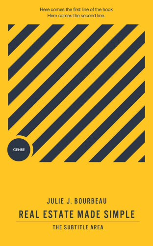 3D mockup of Ebony Clay #1381 - Premade Abstract Book Cover