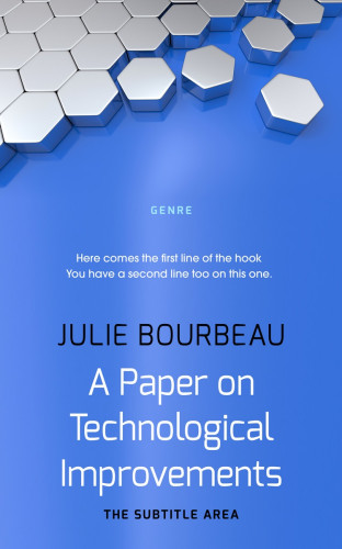 3D mockup of Royal Blue #1396 - Premade Business Book Cover