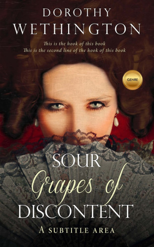 3D mockup of Cocoa Brown #1472 - Premade Historical Book Cover