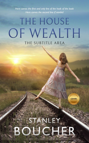 3D mockup of Tobacco Brown #1553 - Premade Travel Book Cover