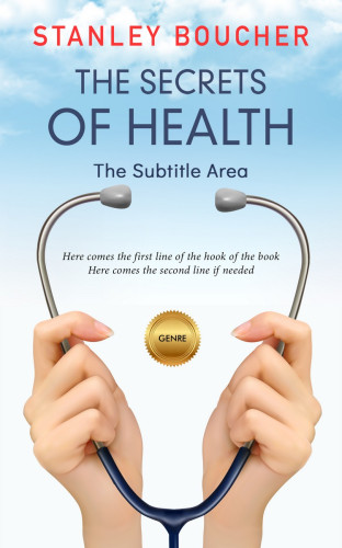 3D mockup of Gray Nurse #1585 - Premade Health & Mind & Body Book Cover