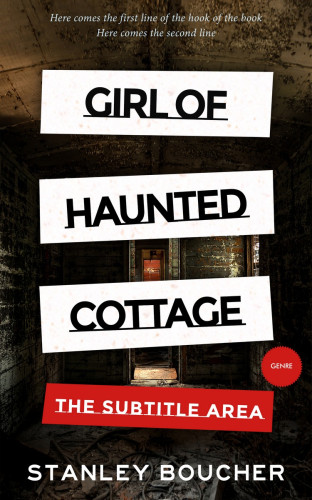 3D mockup of Petite Orchid #1606 - Premade Abstract Book Cover