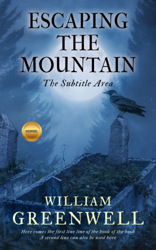 3D mockup of Chambray #1630 - Premade Horror Book Cover