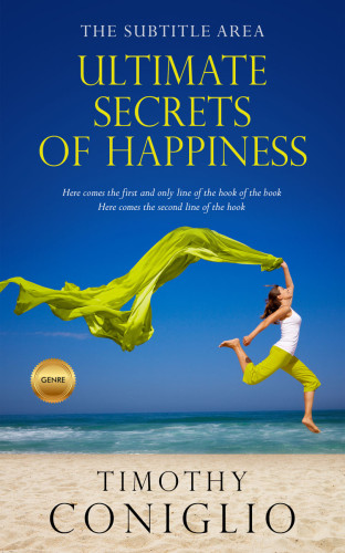 3D mockup of Matisse #1658 - Premade Health & Mind & Body Book Cover