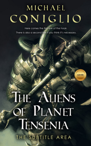 3D mockup of Shark #1696 - Premade Fantasy Book Cover