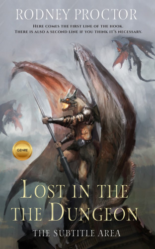 3D mockup of Masala #1719 - Premade Fantasy Book Cover