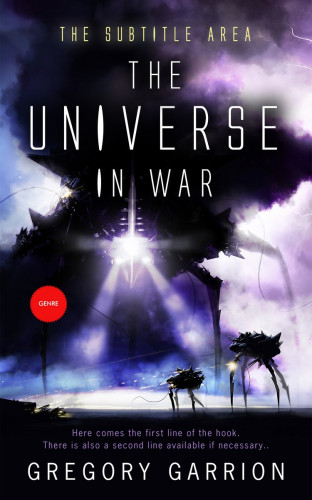 3D mockup of Lavender Gray #1759 - Premade Apocalyptica Book Cover