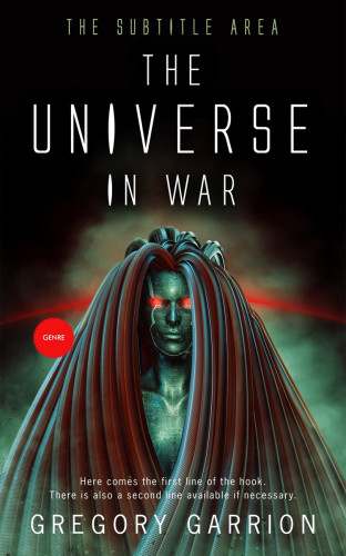 3D mockup of Zeus #1761 - Premade Science Fiction Book Cover