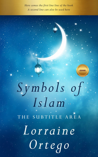 3D mockup of Venice Blue #1770 - Premade Religion & Spirituality Book Cover