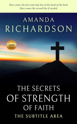 3D mockup of Ebony #1774 - Premade Religion & Spirituality Book Cover