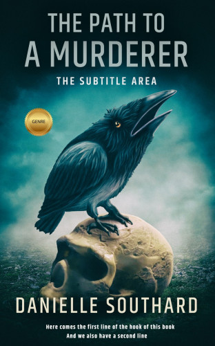 3D mockup of Green Spring #1890 - Premade Fantasy Book Cover