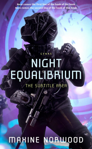 3D mockup of Link Water #1948 - Premade Science Fiction Book Cover