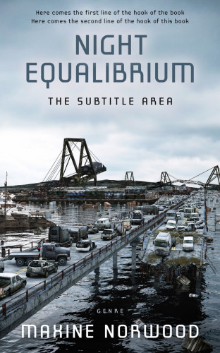 3D mockup of Heather #1951 - Premade Apocalyptica Book Cover