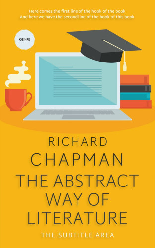 3D mockup of Buttercup #2290 - Premade Abstract Book Cover | BookCoverZone