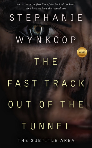 3D mockup of Cocoa Brown #2320 - Premade Horror Book Cover