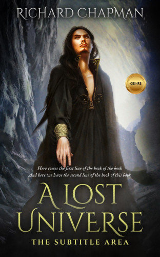 3D mockup of Shark #2363 - Premade Fantasy Book Cover